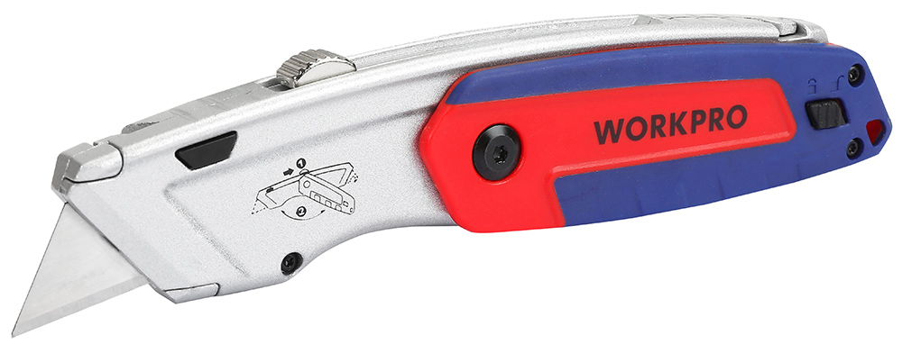Нож строительный WorkPro WP213016