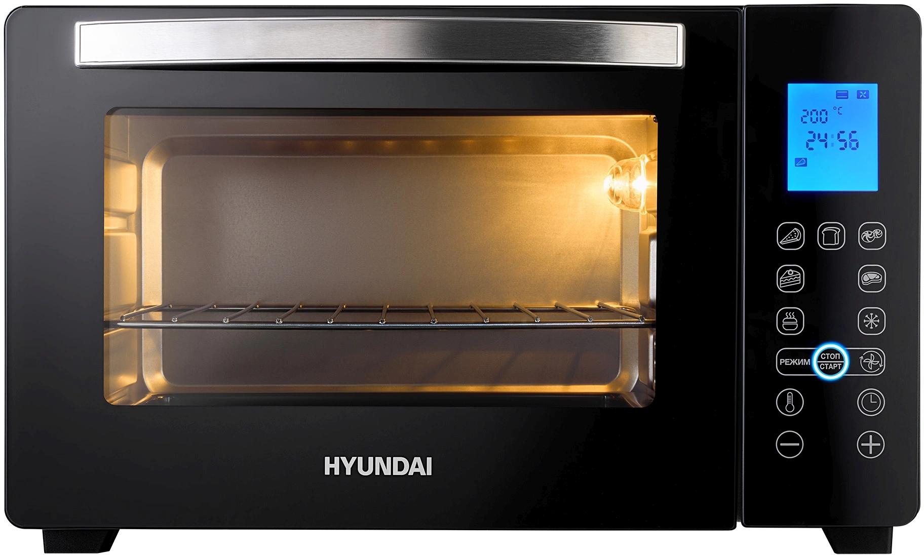 Мини-печь Hyundai MIO-HY096 черный