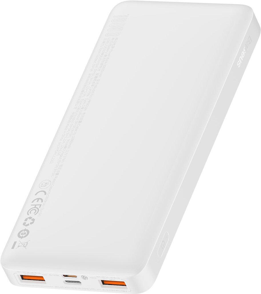 Портативное зарядное устройство Baseus Bipow Digital Display Overseas Edition White (PPBD050502)