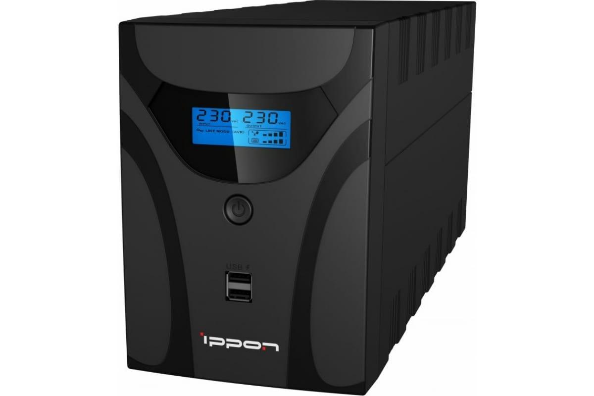 Источник бесперебойного питания Ippon Smart Power Pro II Euro 1200 (1029740)