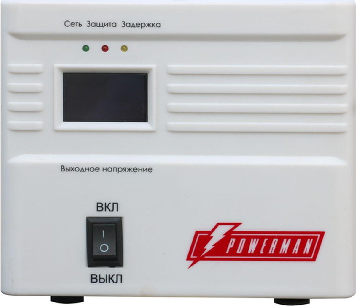 Стабилизатор напряжения PowerMan AVS 500A