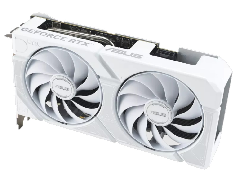 Видеокарта Asus GeForce RTX 5060TI OC Edition 16Gb GDDR7 White DUAL-RTX5060TI-O16G-WHITE (90YV0MH6-M0NA00)