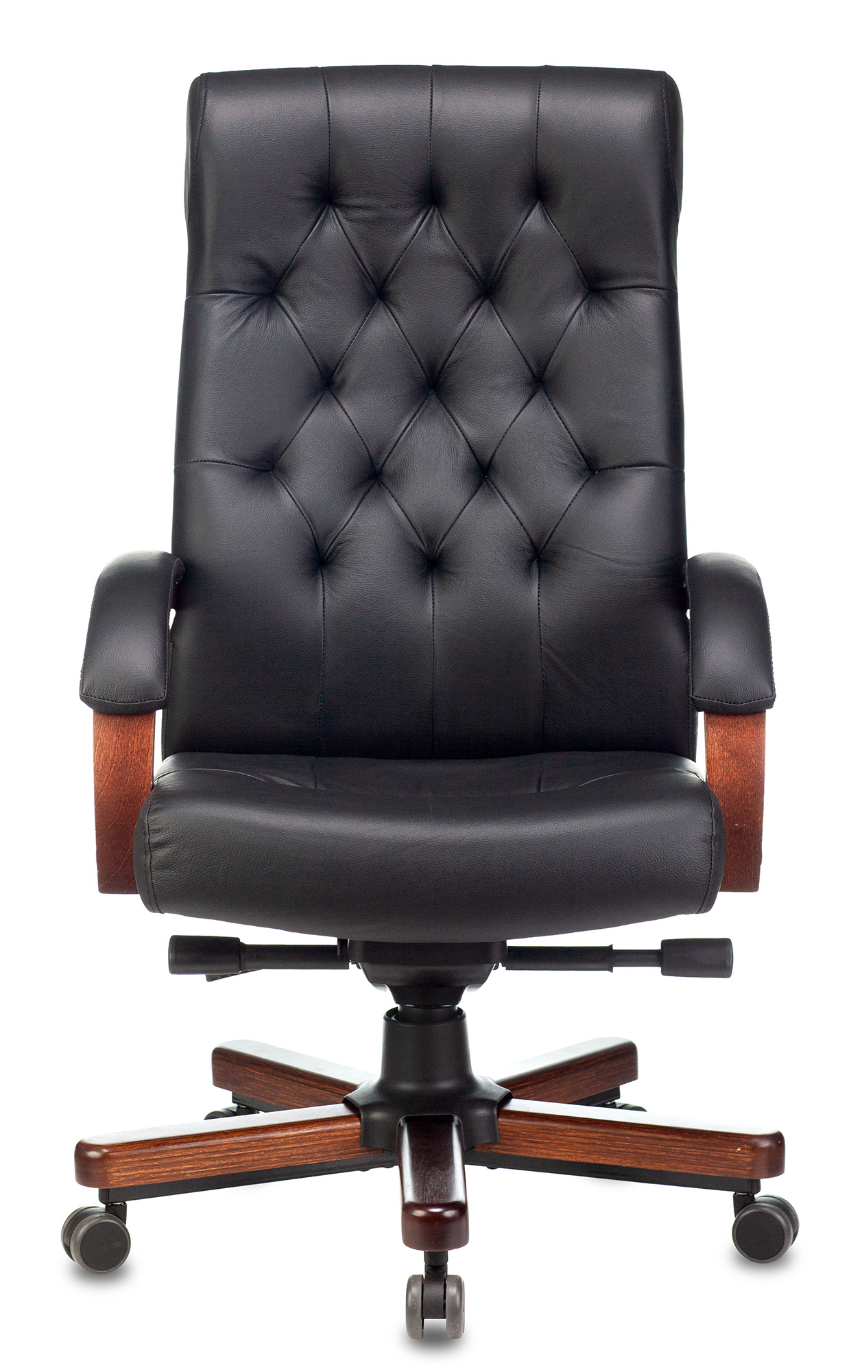 Офисное кресло Бюрократ T-9928Walnut/Black черный