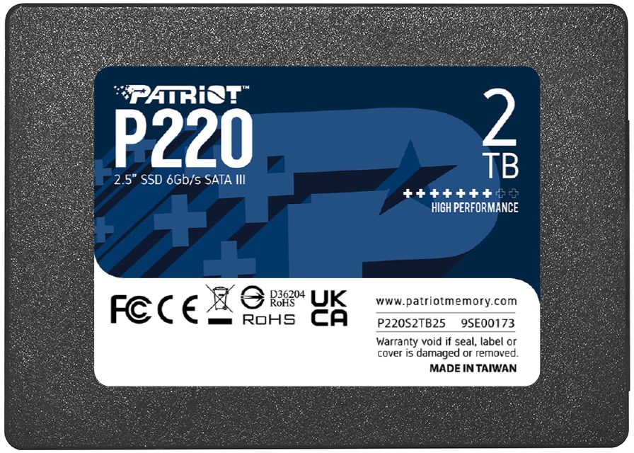 SSD диск Patriot 2Tb P220S2TB25