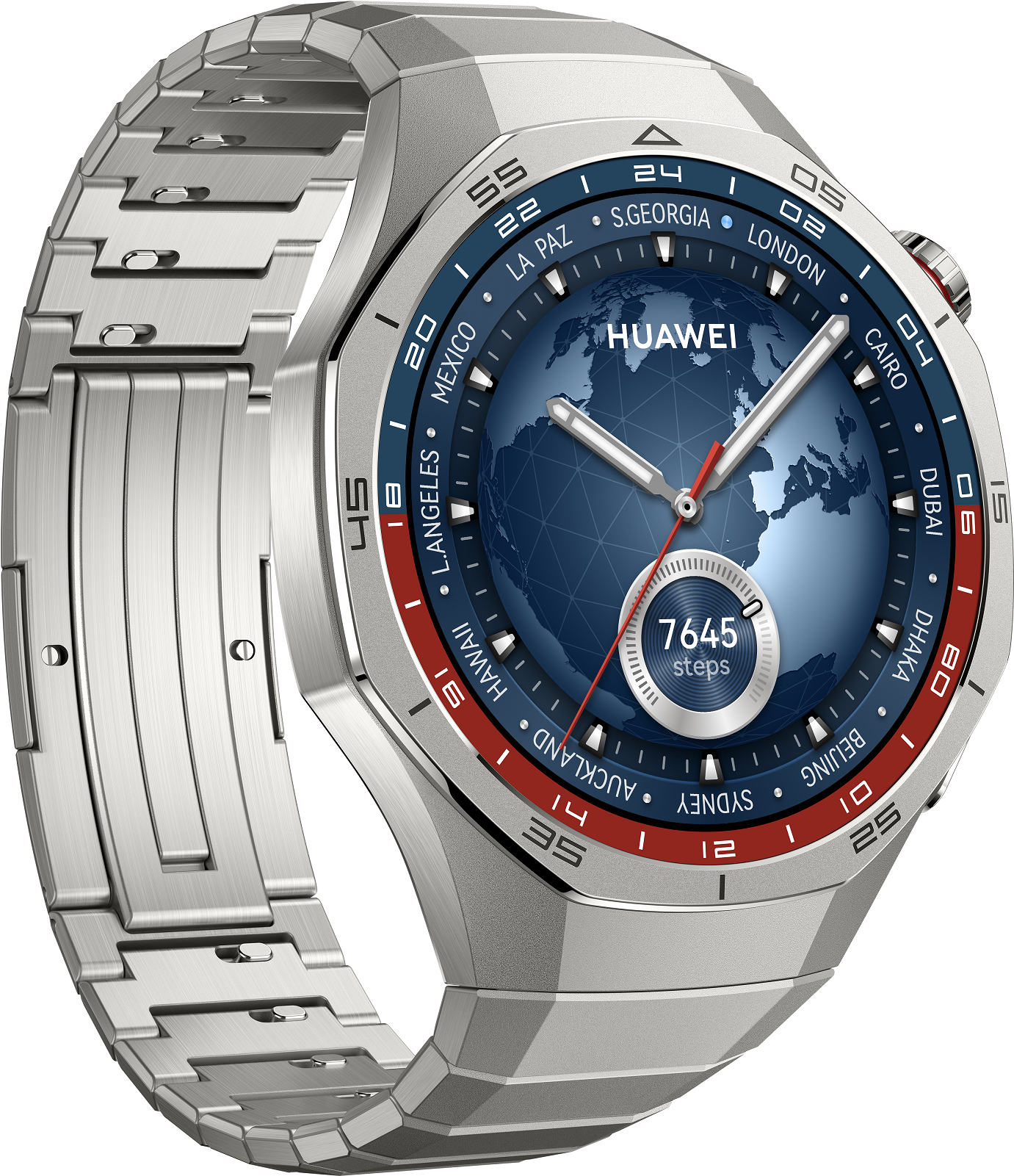 Умные часы Huawei Watch GT 5 Pro 46мм VLI-B29 Titanium Strap (55020DGG)