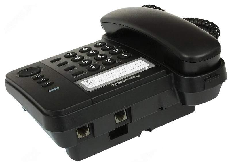 Проводной телефон Panasonic KX-TS2352RUB