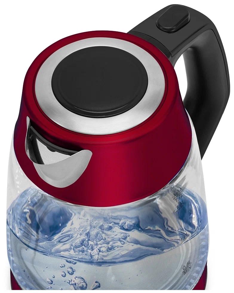 Электрочайник Polaris PWK 1760CGL красный