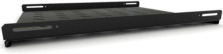 Полка стационарная Hyperline TSH3L-650-RAL9004 черный