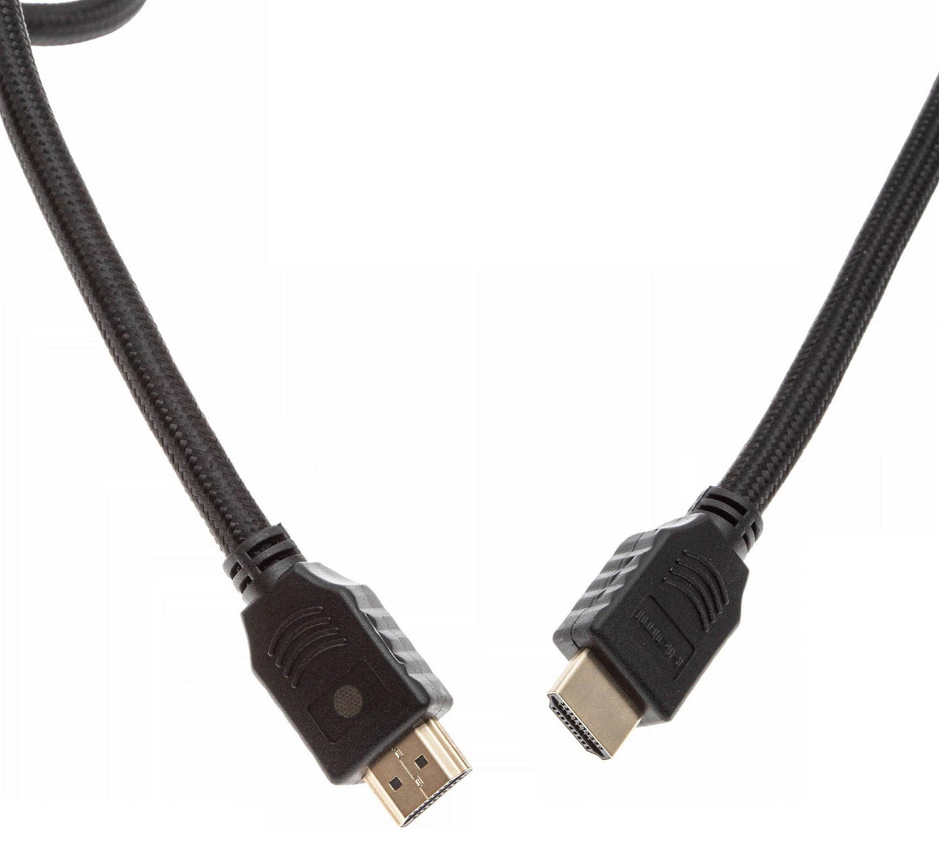 Кабель CACTUS CS-HDMI.2-2 HDMI (m)/HDMI (m) 2м черный