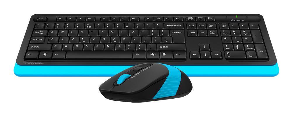 Набор периферии A4Tech Fstyler FG1010 Blue черный/синий