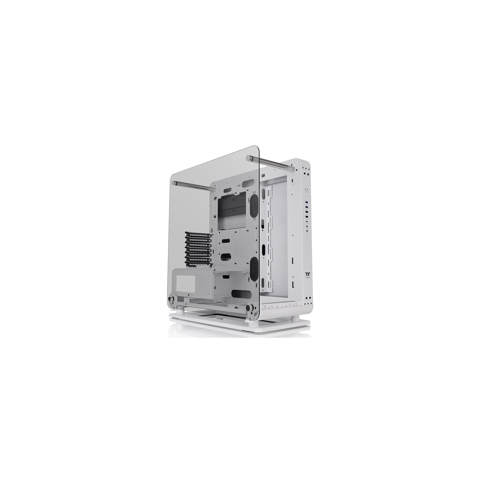 Корпус Thermaltake Core P6 TG без БП белый (CA-1V2-00M6WN-00)