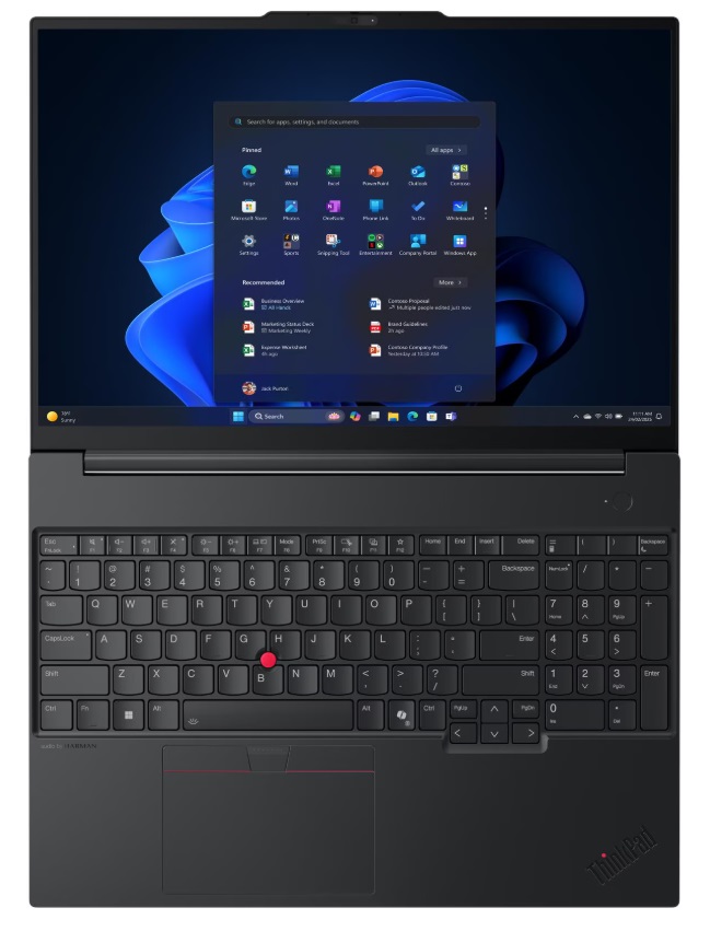 Ноутбук Lenovo ThinkPad E16 Gen 3 Black (21SR0049FW)