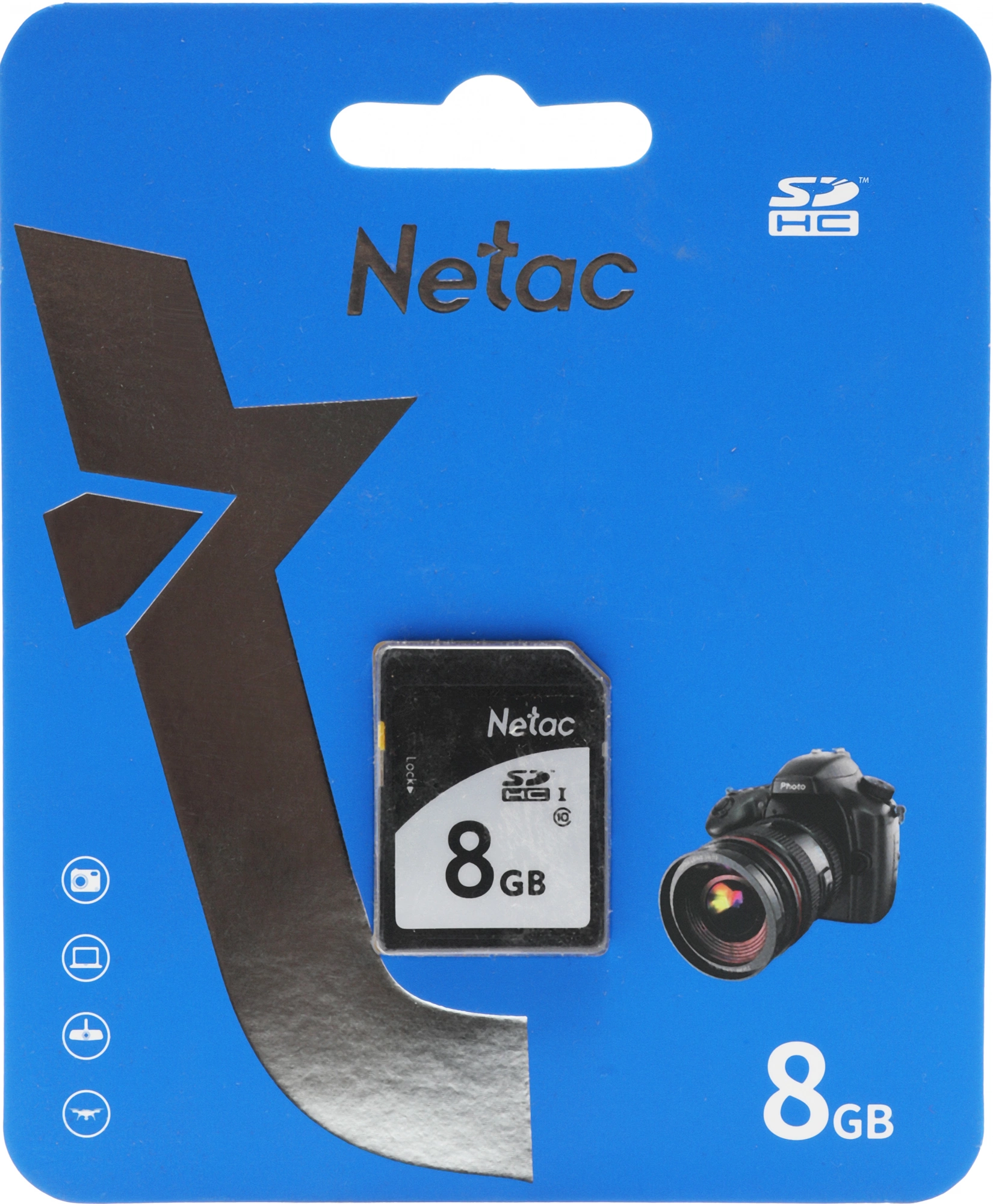 Карта памяти Netac P600 SDHC 8GB (NT02P600STN-008G-R)
