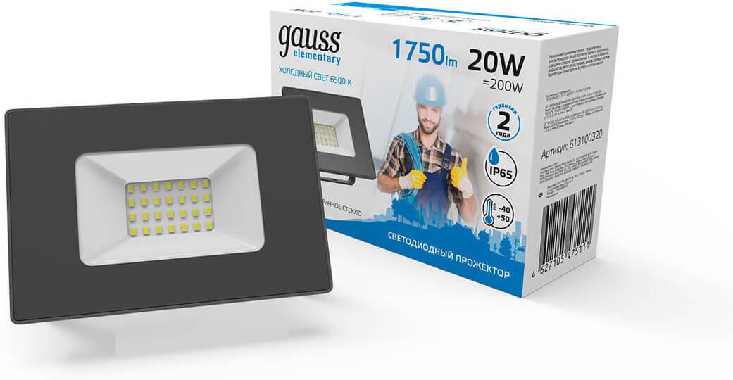 Прожектор Gauss 613100320