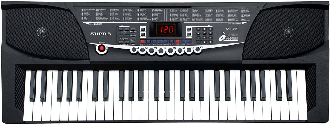 Синтезатор Supra SKB-545 черный