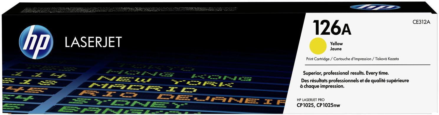 Картридж HP 126A желтый (CE312A)
