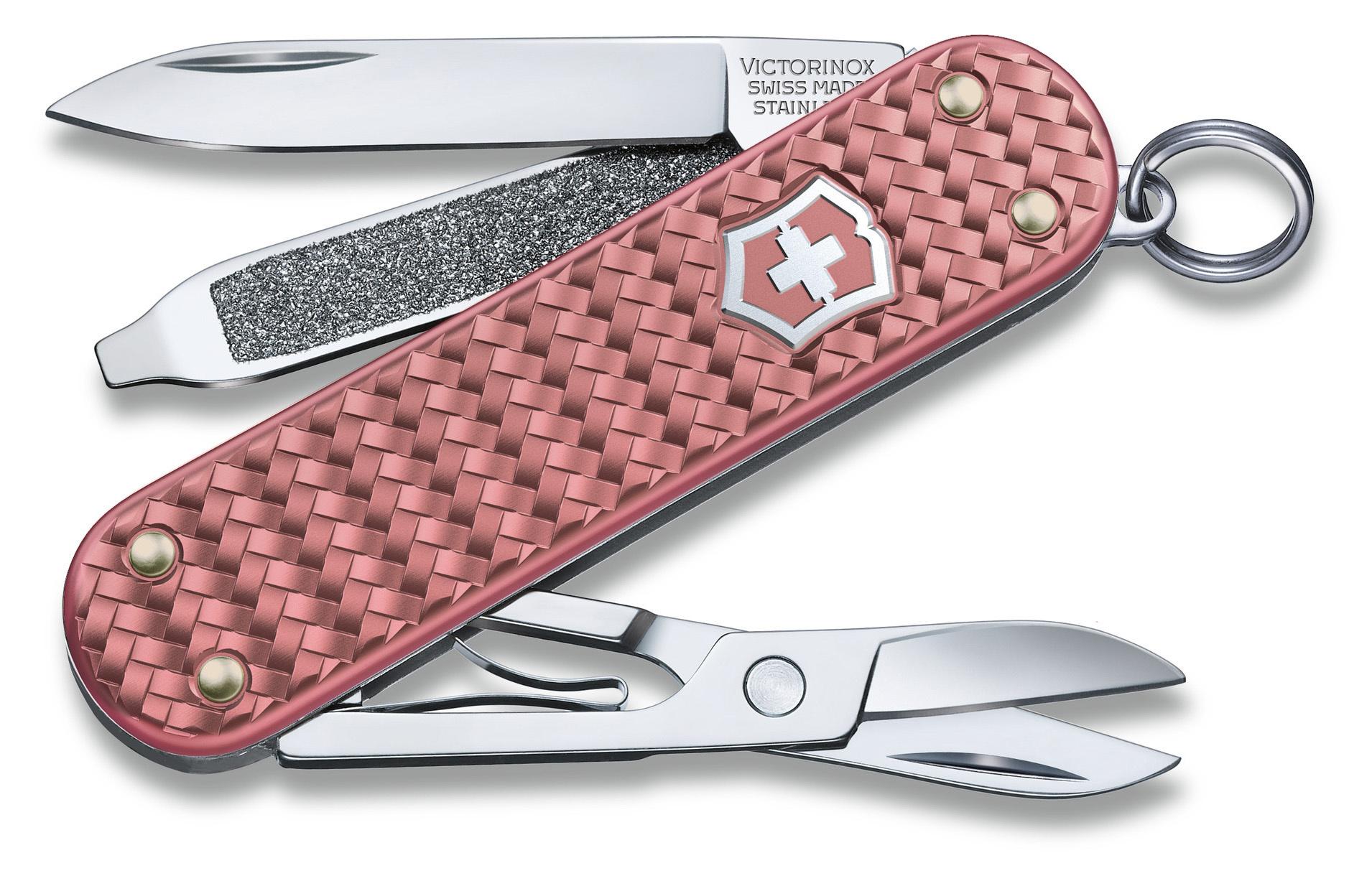 Туристический нож Victorinox Classic Precious Alox розовый (0.6221.405G)