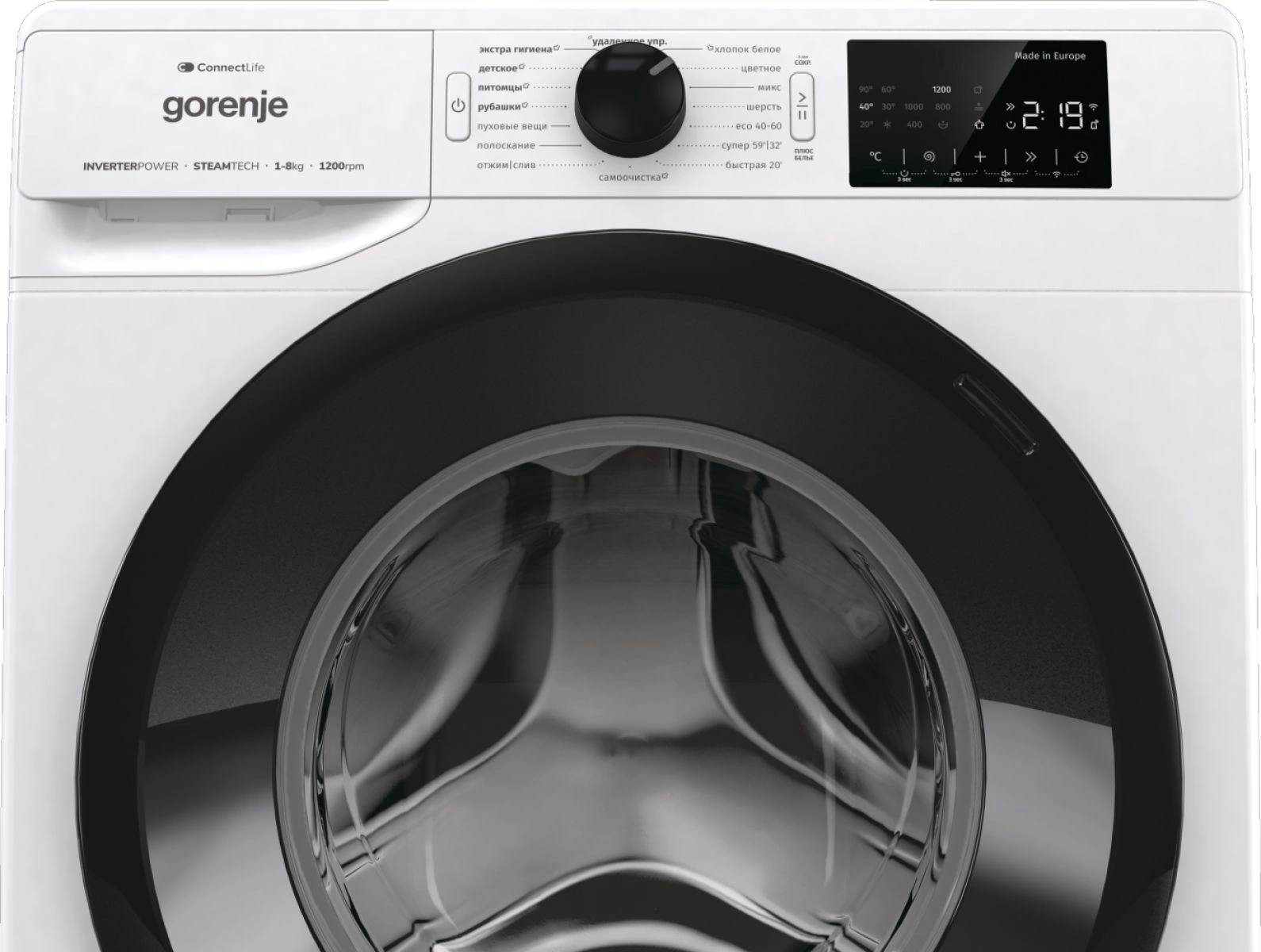 Стиральная машина Gorenje WPNEI82SBSWIFI/C белый
