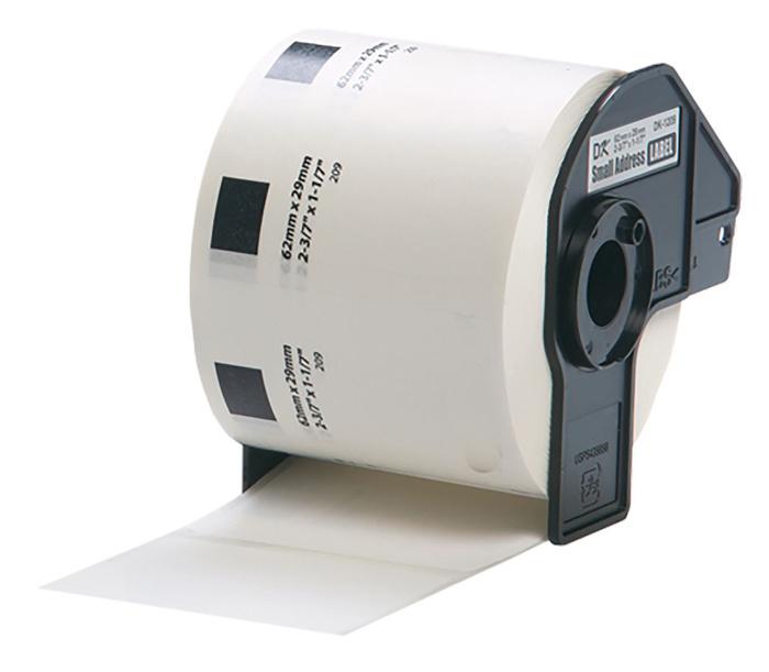 Наклейки адресные Brother DK11209