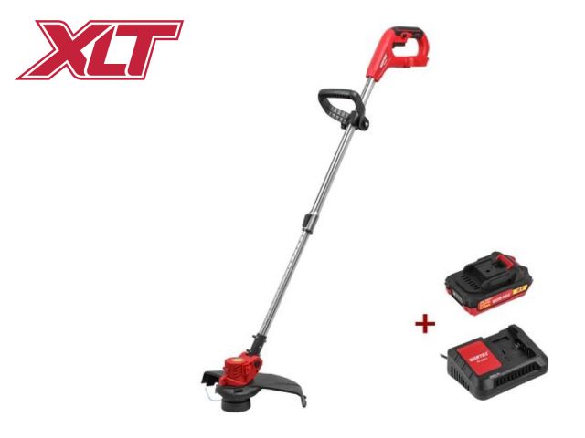 Триммер аккум. WORTEX TB 3018-1 ALL1 XLT SET 18В, 1 акк., 2 Ач, шир.скаш.350 мм, леска 1.6 мм (телескоп.штанга, рег.угол 0-60°)