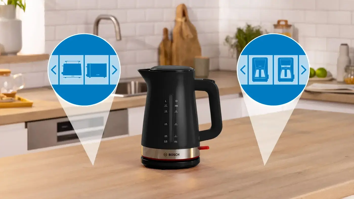 Электрочайник Bosch TWK4M223 черный