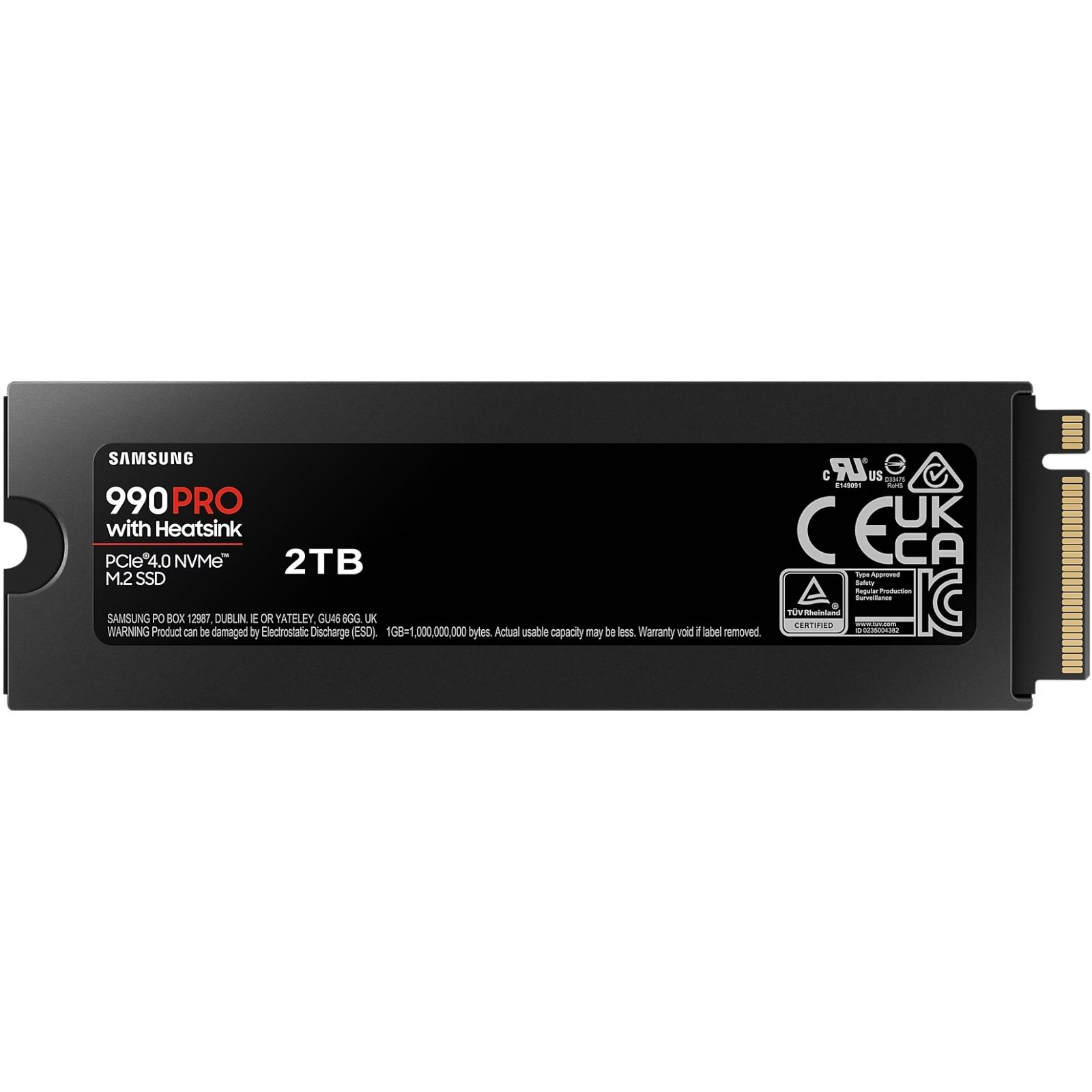 SSD диск Samsung 990 Pro 2Tb (MZ-V9P2T0CW)