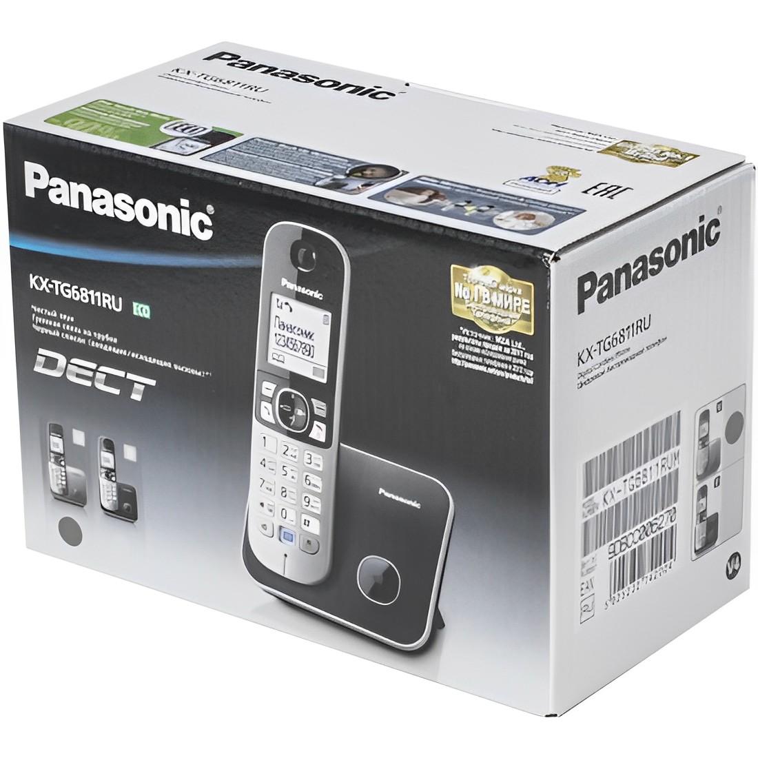 Радиотелефон DECT Panasonic KX-TG6811RUM