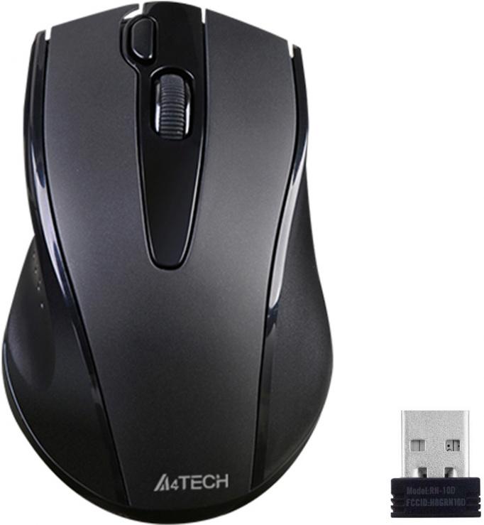 Мышь A4Tech V-Track черный (G9-500FS)