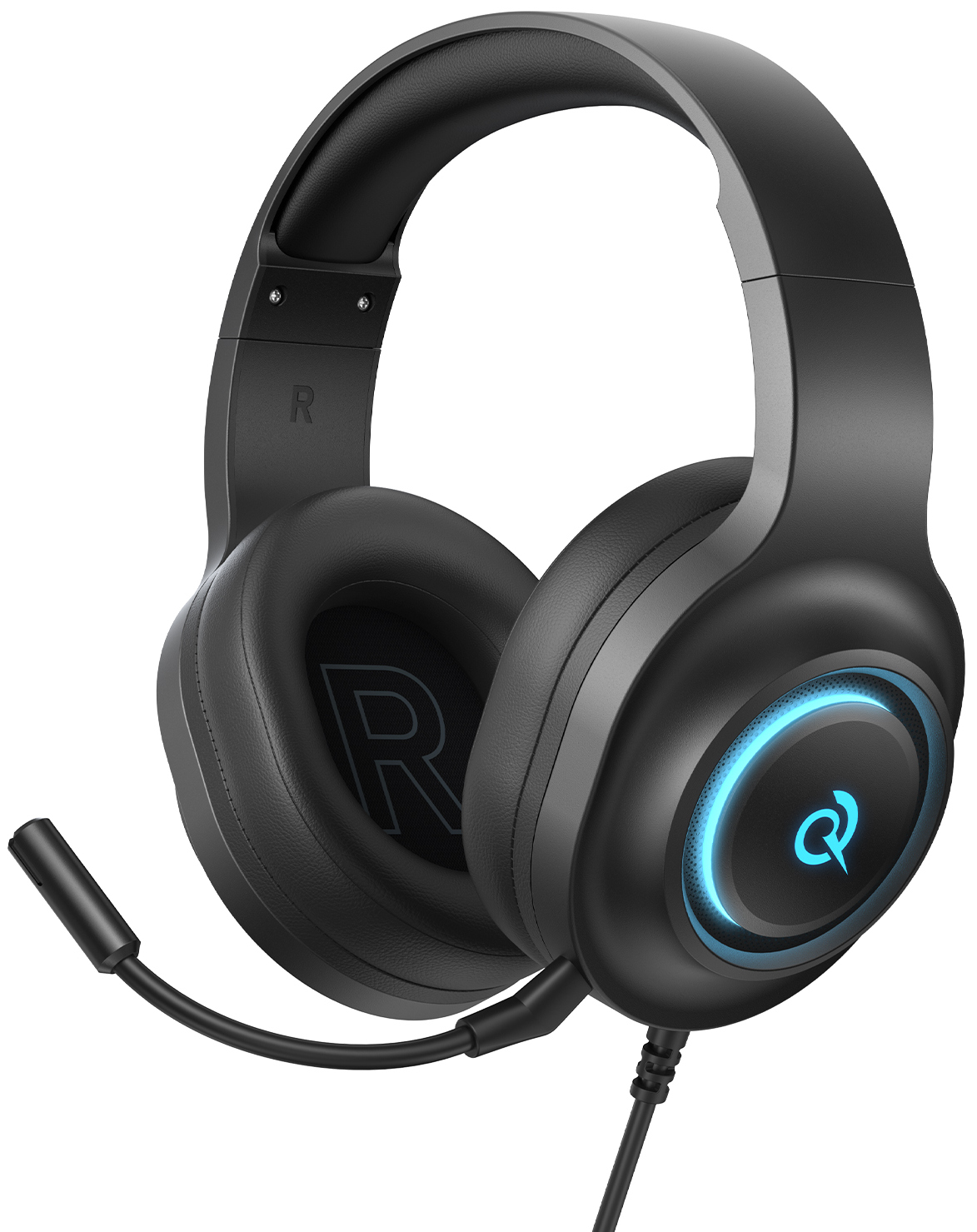 Гарнитура QCY V200 черный (BH25H4GMC)