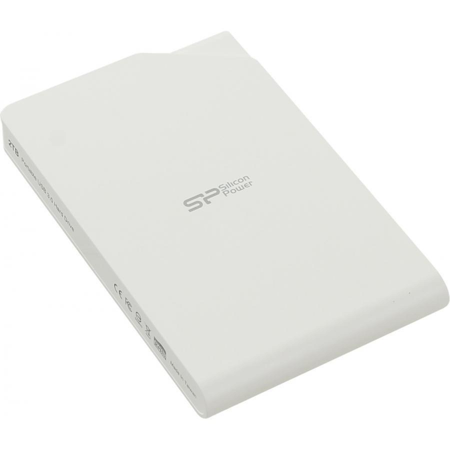 Внешний накопитель Silicon-Power Stream S03 2Tb белый (SP020TBPHDS03S3W)