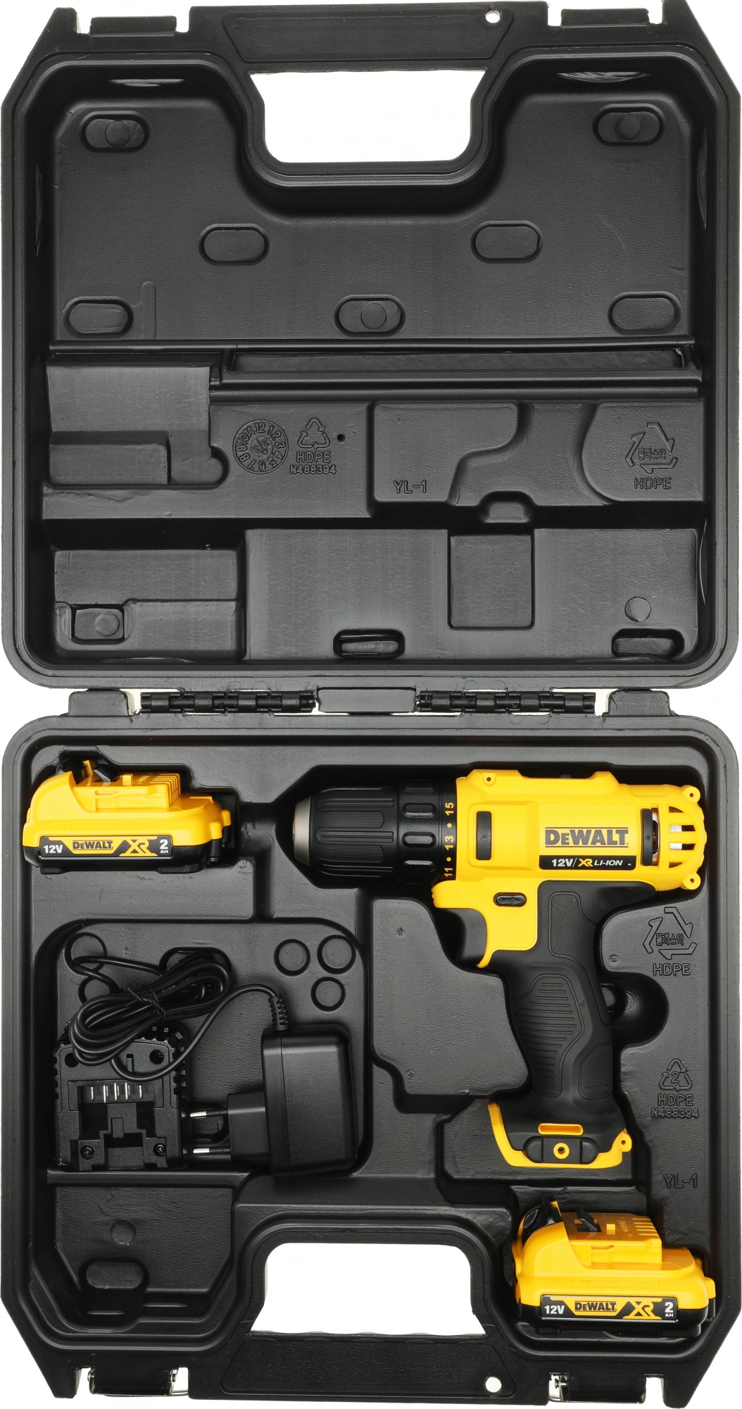 Дрель-шуруповерт DeWalt DCD710D2-QW кейс