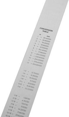 Линейка строительная Deli DL8100Y