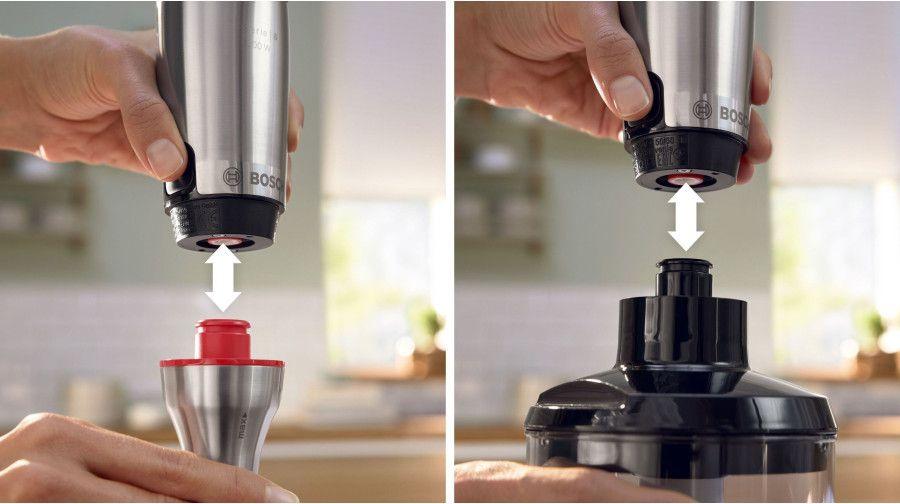 Блендер Bosch MSM6M821 нержавеющая сталь/черный