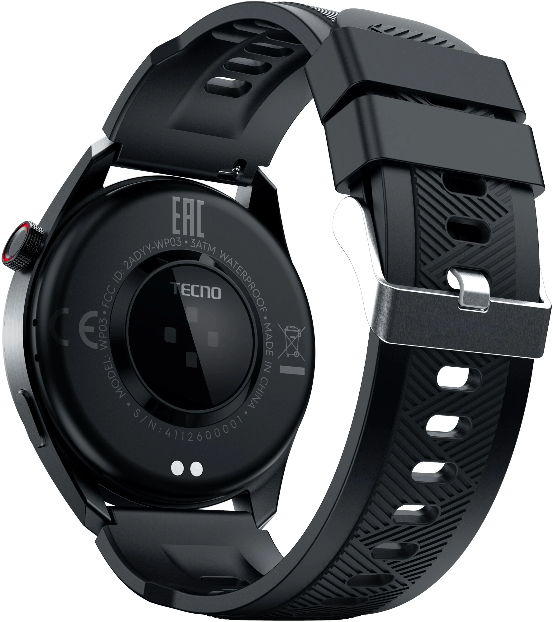 Умные часы Tecno Watch Pro 3 Black (WP03)