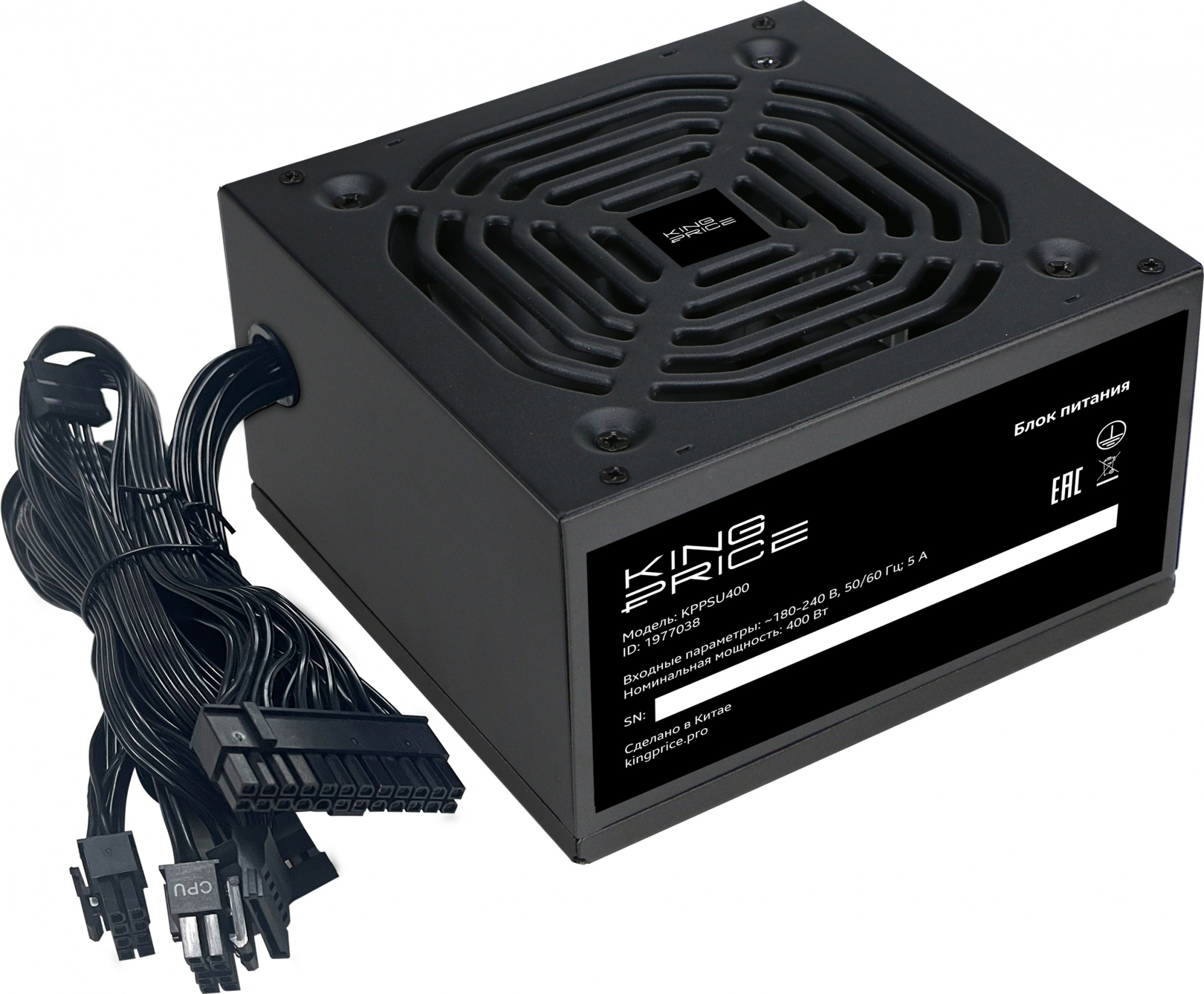 Блок питания KingPrice ATX 400W (KPPSU400 V2)