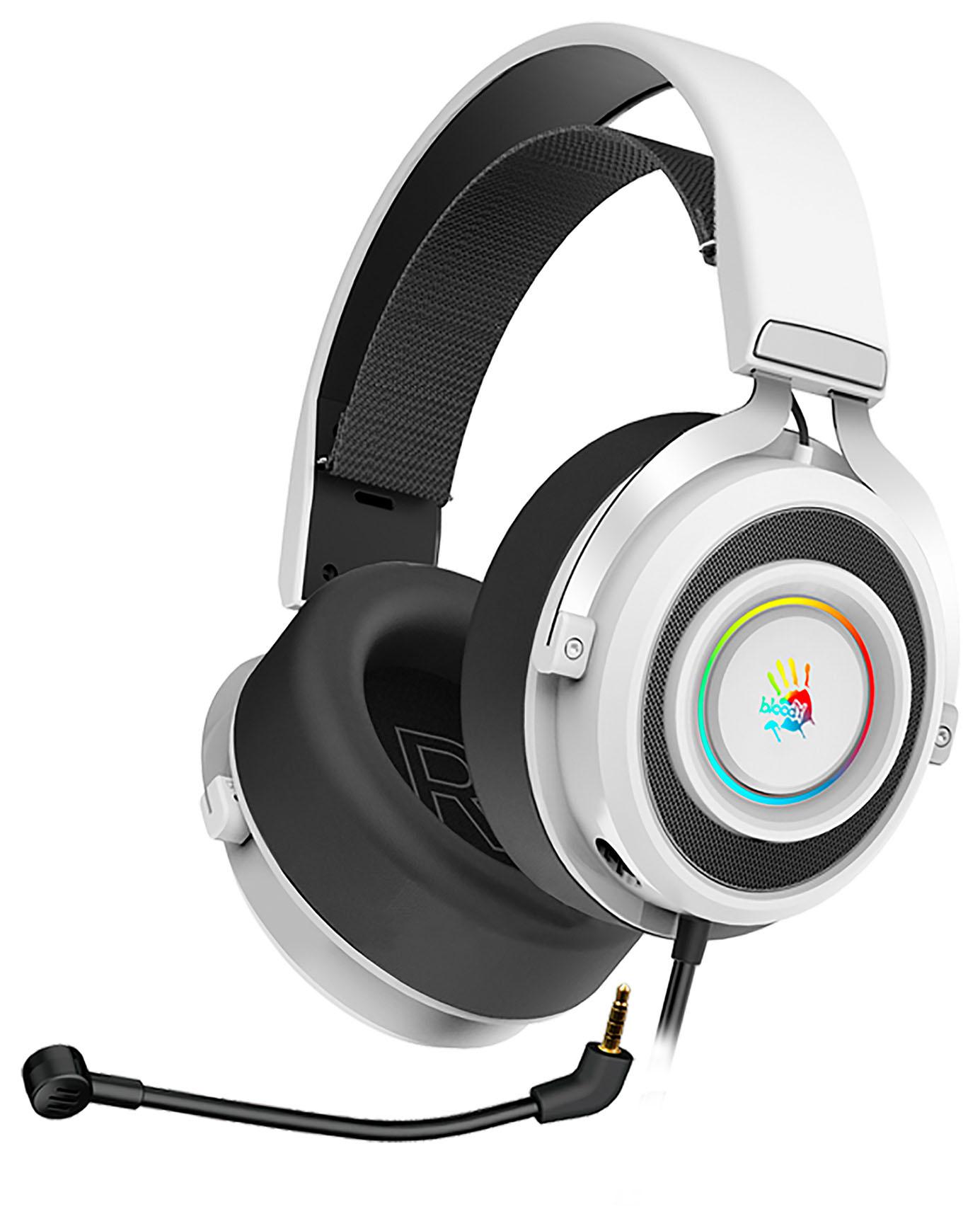 Наушники A4Tech Bloody G535 белый/черный