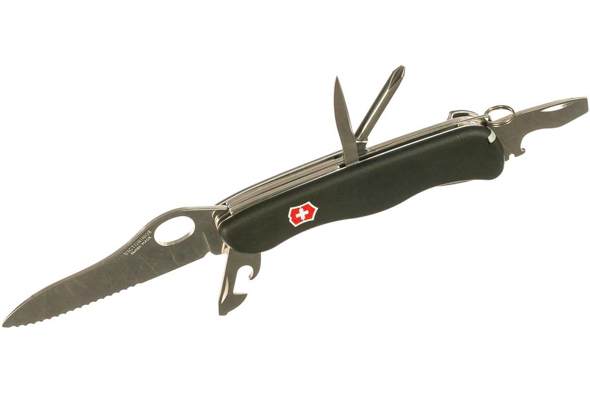 Мультитул Victorinox Trailmaster One Hand Wavy Edge черный (0.8463.MW3)