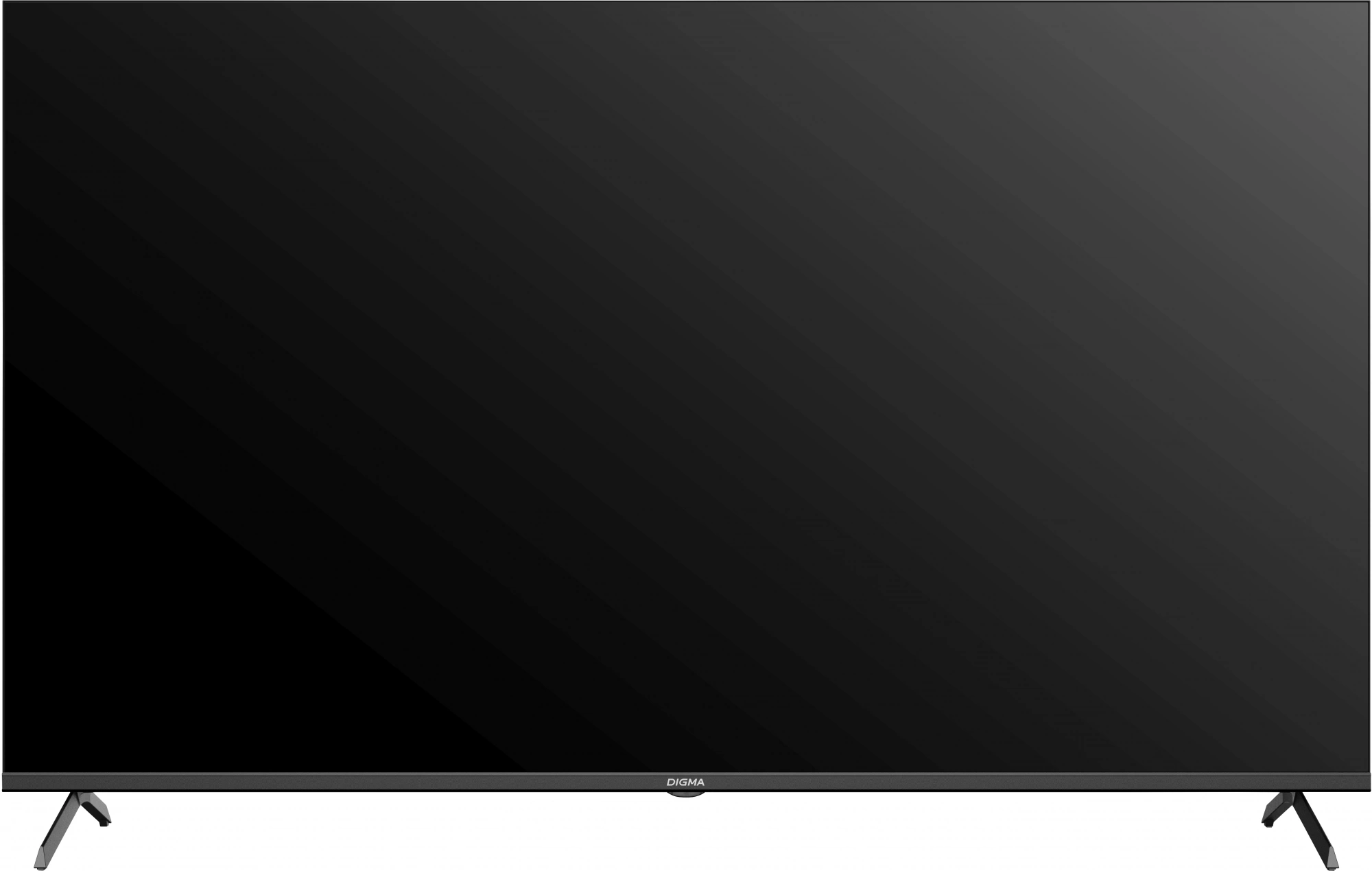 Телевизор Digma DM-LED55UQB31 черный/черный
