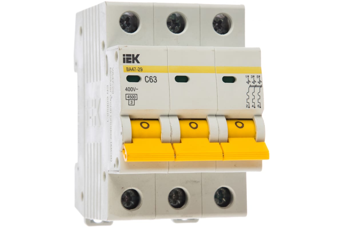 Выключатель нагрузки IEK MVA20-3-063-C