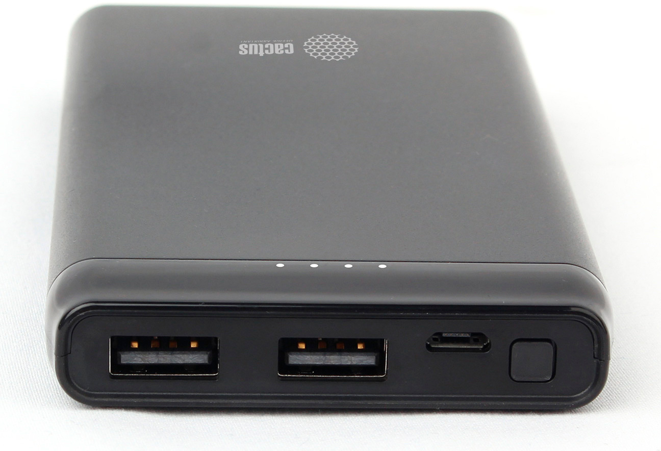 Портативное зарядное устройство Cactus CS-PBFSFT-10000 черный