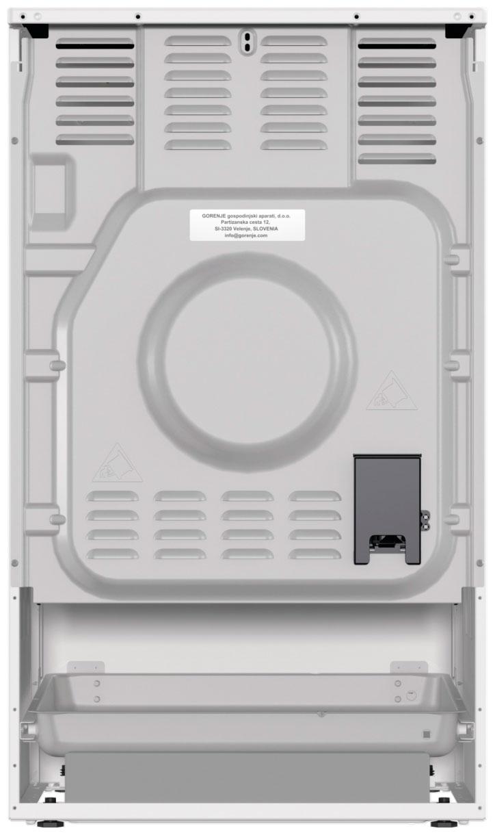 Кухонная плита Gorenje GEC5C61WG белый