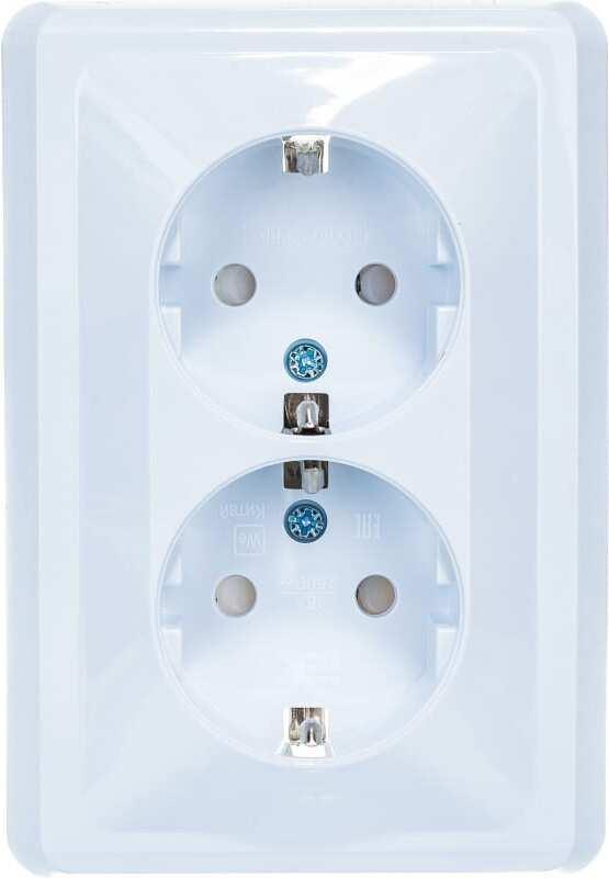 Розетка IEK РСш12-3-ВБ (ERV24-K01-16-DM)