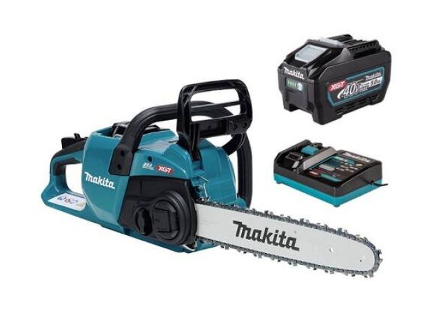 Аккум. пила цепная MAKITA XGT UC023GT101 шина 40 см (16"), 0,325",1,1мм в кор. (40.0 В1 акк.5.0 А/ч Li-Ion + зарядное DC40RA)