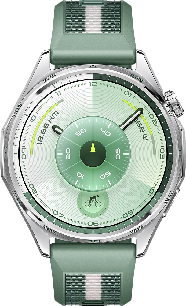 Умные часы Huawei Watch GT 6 46мм Green Woven Strap ATM-B19 (55020FWD)