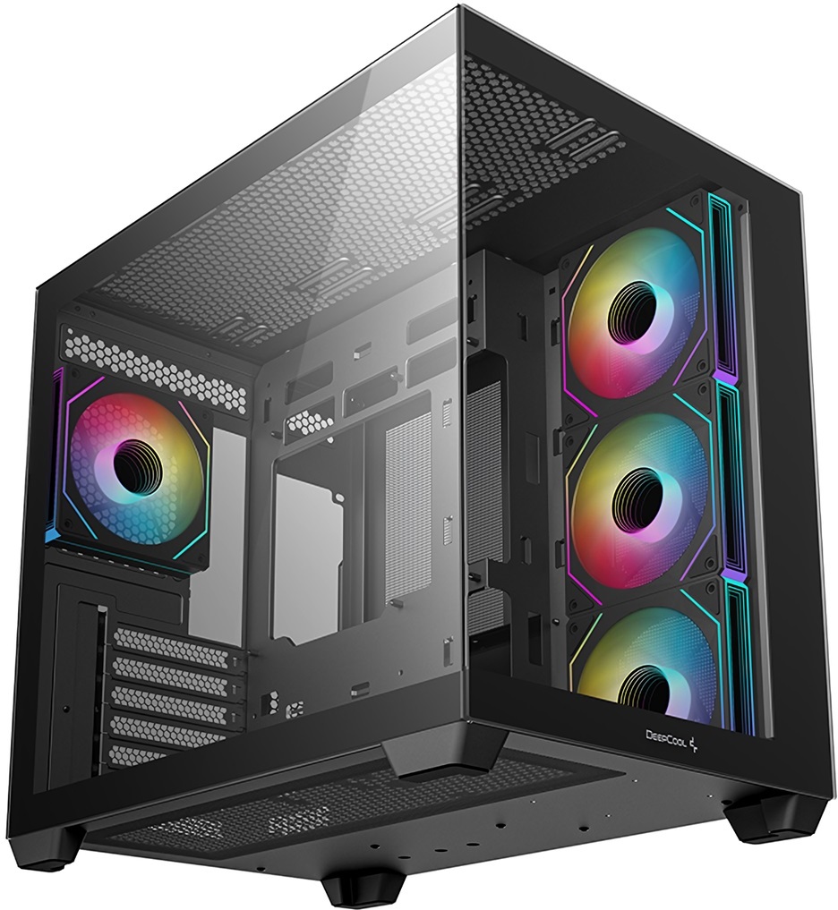 Корпус Deepcool CG530 4F черный без БП (R-CG530-BKADA4-G-1)