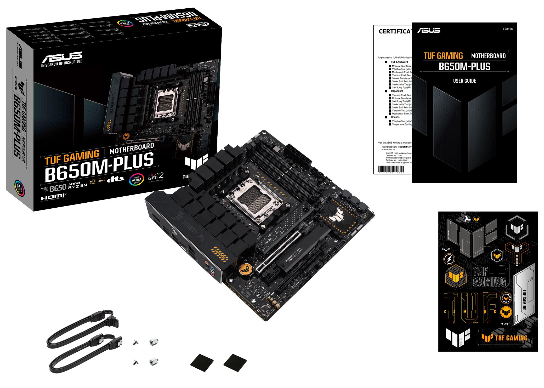 Материнская плата ASUS TUF Gaming B650M-Plus DDR5