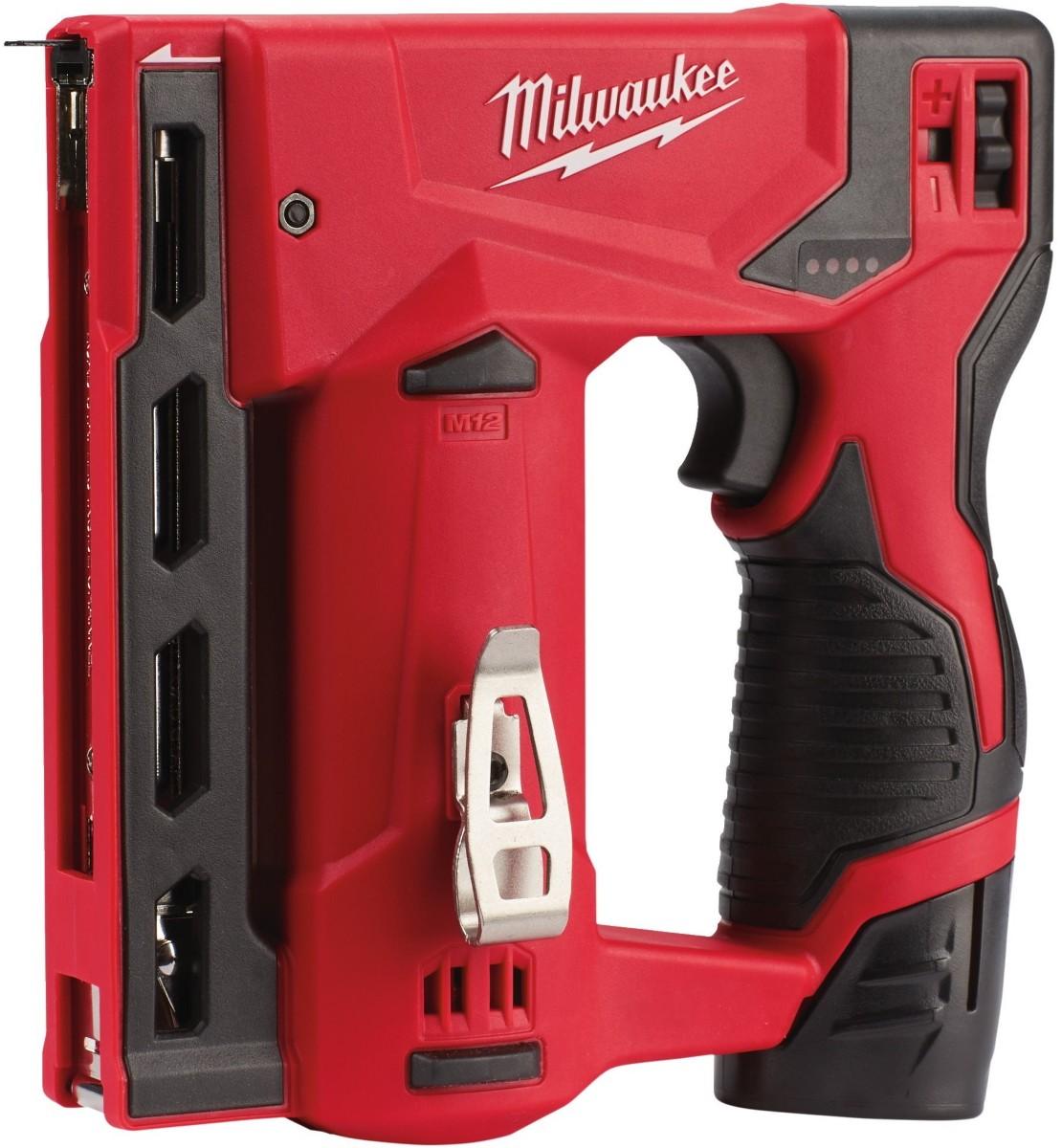 Аккумуляторный степлер Milwaukee M12 BST-0 (4933459635)
