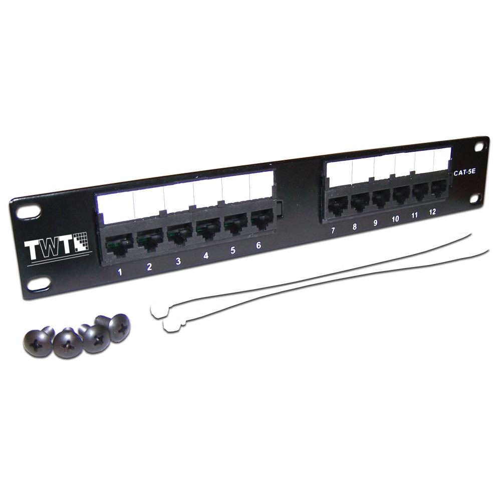 Патч-панель TWT TWT-PP12UTP-10 