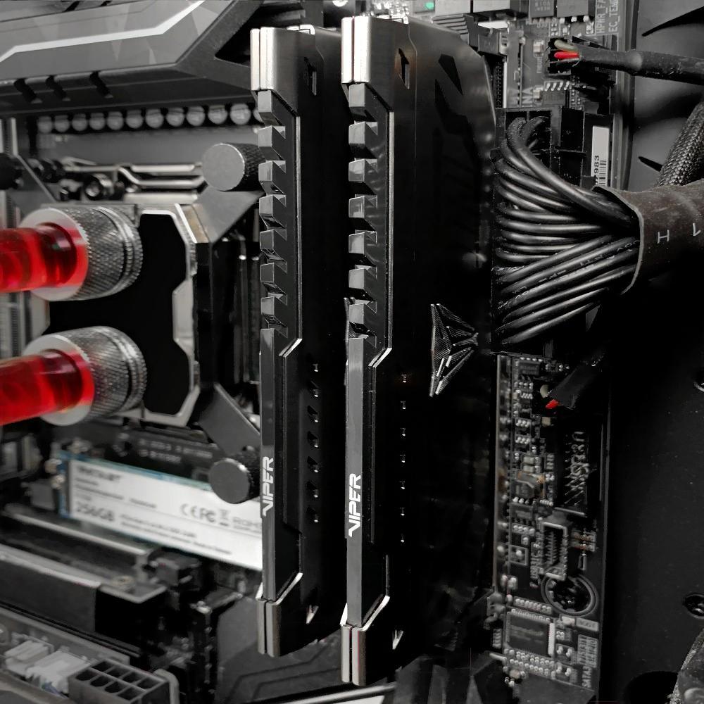Оперативная память Patriot Viper Steel 2x32GB DDR4 PC4-25600 (PVS464G320C6K)