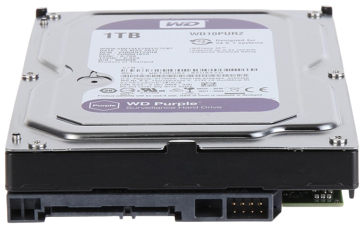 Жесткий диск WD 1TB WD10PURZ